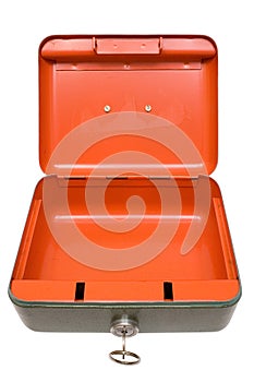 Empty Cash Box w/ Path (Top View)