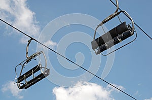 Empty Chair Lift