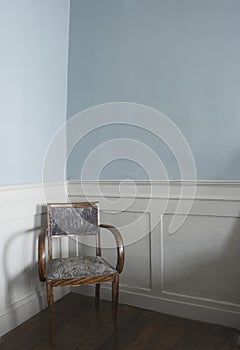 Empty chair on a room