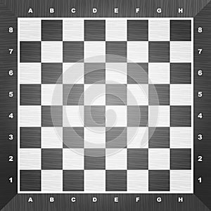 Empty chess board