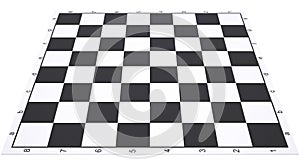 Empty chessboard