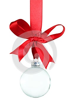 Empty Christmas ornament