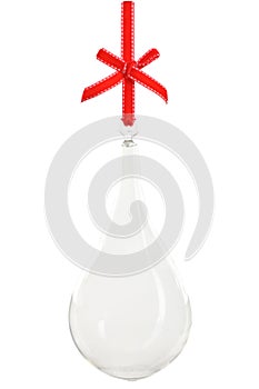 Empty Christmas ornament