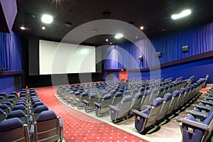 Prázdný kino hledisko 