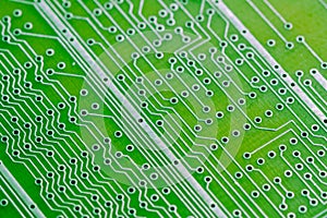 Empty circuit board, pcb printed technology,  green