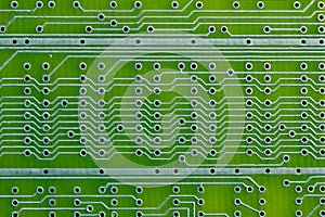 Empty circuit board, pcb printed technology,  macro