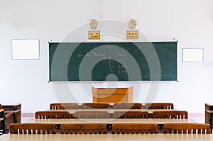 Empty Classroom