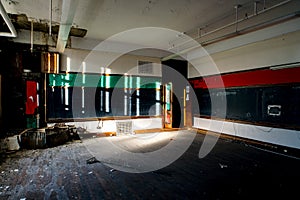 Empty Classroom - Abandoned Saint Philomena School, East Cleveland, Ohio