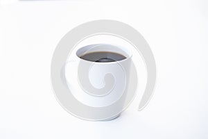 Empty coffee cup or coffee mug.