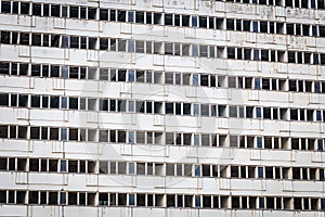 Empty concrete building