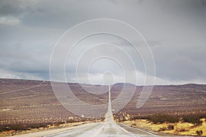 Empty Desert Highway