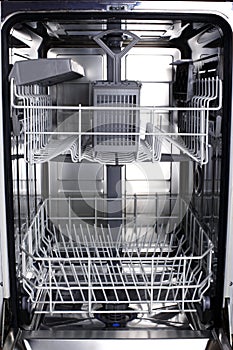 Empty dishwasher