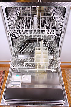 Empty dishwasher