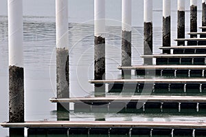 Empty dock poster