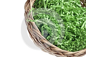 Empty Easter Basket Border