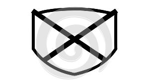 Empty Envelope: Mail, Communication, and Correspondence Symbol Icon, vector design Generative AI