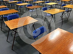 Empty Exam hall