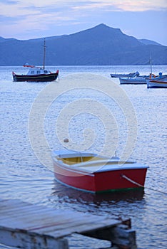 Empty Fishing Boats