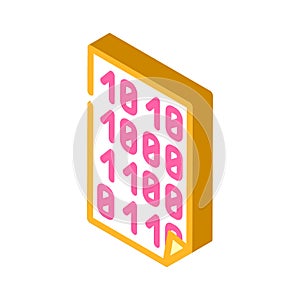 empty folder isometric icon vector illustration