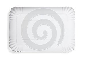 Empty food tray