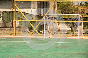 Empty Football Pitch