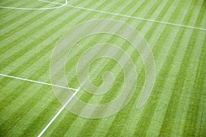 Empty Football Pitch photo