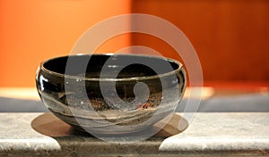 Empty Fruit Bowl on Bench