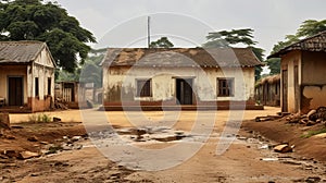 Empty Ghana: Vernacular Architecture And Cracked Walls