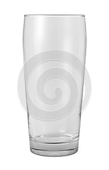 Empty Glass Isolated with clipping path