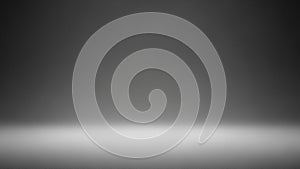 Empty Gray Studio Background With Soft Light gradient