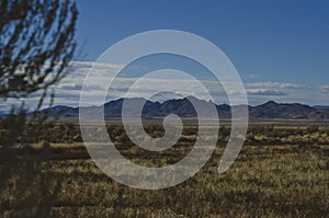 The empty great basin landscape