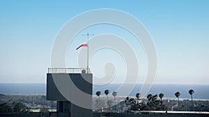 Empty Helipad on Roof of Hospital