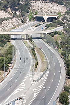 Empty highway photo