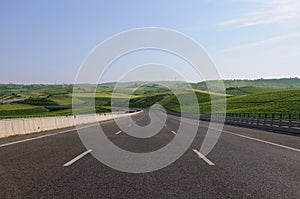 Empty Highway - Road Without Cars - Landscape