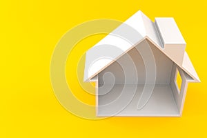 Empty house cross section