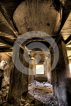 Empty industrial room