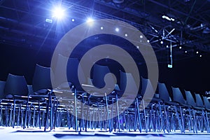 Interior of modern conference hall