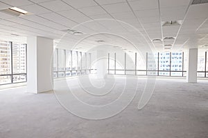 Empty Interior Of Modern Corporate Office