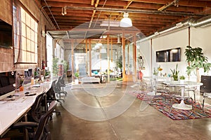 Empty Interior Of Modern Design Office