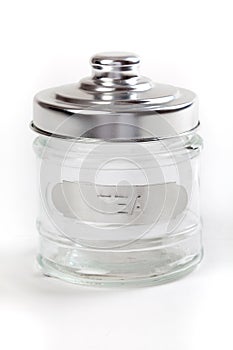 Empty jar