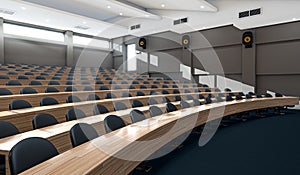 Empty Lecture Hall Auditorium