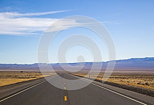 Long Road in Nevada
