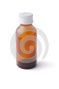 Empty medicine bottle