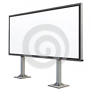 Empty Message isolated on white background