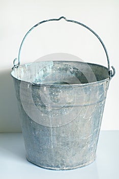 Empty Metal Bucket