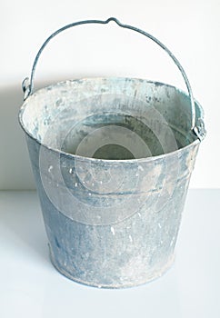 Empty Metal Bucket