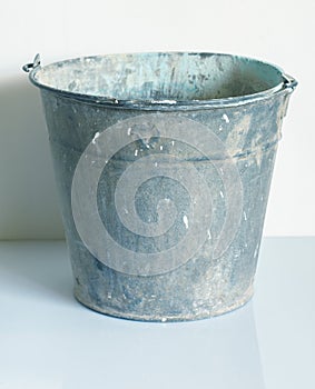 Empty Metal Bucket