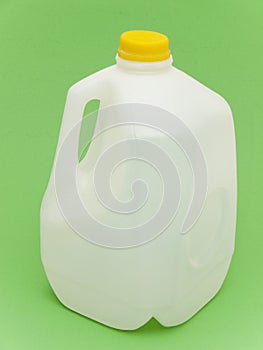 Empty milk carton for recycling