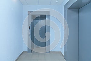 Modern elevator doors