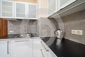 Modern kitchen countertop